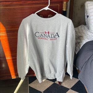 Canada Niagara Falls Gray Sweatshirt